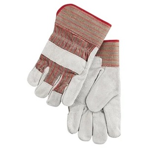 Guantes de trabajo con protección para los dedos, resistentes al fuego, a las chispas, de piel de oveja, resistentes al aceite y al agua, en venta en línea. - Product Image 1