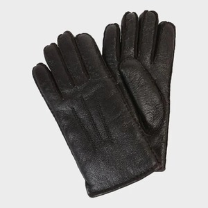 ถุงมือหนังแกะสำหรับผู้ชาย ถุงมือขับรถหนังแกะคลาสสิก - Product Image 4