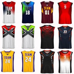 Uniformes de Baloncesto de Nuevo Diseño, Ropa de Baloncesto de Venta Caliente para Niños, Secado Rápido - Product Image 4