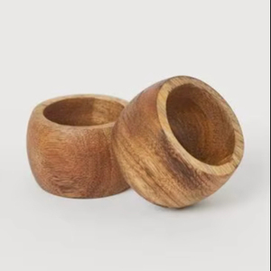 <b>Top</b> seller trending handmade wooden napkin ring here - durable events party <b>table</b> <b>decoration</b> - Product Image 1