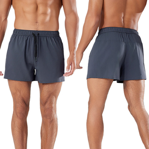 Lightweight 100% Polyester Casual Front <b>Athletic</b> Men's Shorts Breathable Quick Dry Custom Logo OEM ODM Wholesale Drawstring - Product Image 1