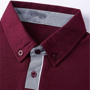 Camiseta de Golf Personalizada de Alta Calidad con Cuello de Solapa en Poliéster y Spandex, Camiseta de Golf Sublimada para Hombre al por Mayor - Product Image 4