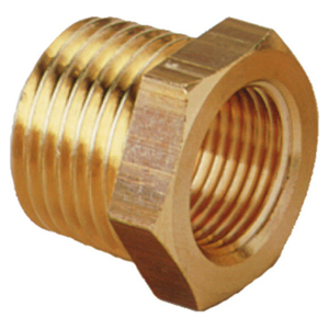 Raccord adaptateur en laiton BSP, raccord hexagonal réducteur, connecteur mâle-femelle pour carburant, eau, gaz, huile 1/8" 1/4" 3/8" 1/2" 3/4" 1" - Product Image 1