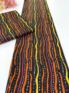 Tela de Algodón con Estampado Africano de Primera Calidad, Diseño Personalizado para Prendas de Moda, Etiopía - Product Image 6