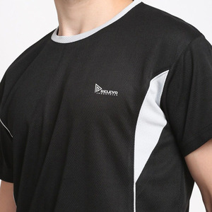 Best High Quality Customize Logo Designer Silk Screen Printed <b>Knitted</b> Two Piece Summer Short <b>Set</b> T-Shirt and Shorts for Men - Product Image 2