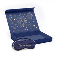 Scatola Regalo Nera Rigida Magnetica Personalizzata a Forma di Libro con Manico, Nastro, Laminazione Lucida e Goffratura in Lamina d'Oro - Ingrosso Premium
