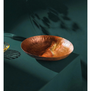 Bol de service sur pied en cuivre plaqué de qualité supérieure, idéal pour les dîners royaux, comme centre de table décoratif, pour fruits et collations, pour la maison et les hôtels - Product Image 6