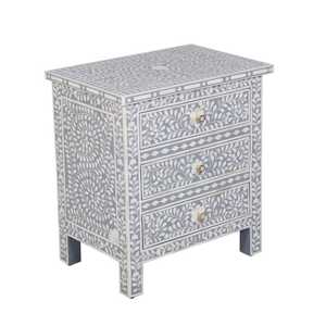 Table console en bois de luxe au design antique avec incrustation d'os pour salle à manger, chambre, décoration intérieure, salon - Prix de gros - Product Image 6