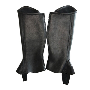 Best Design Men <b>Half</b> Horse Riding <b>Chaps</b> New Arrival Customized Logo Printing Genuine Leather Western High Quality Equestrian - Product Image 1