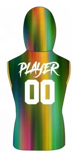 Uniforme de football 7v7 avec logo et numéros d'équipe, design optimal, qualité supérieure, uniforme de compression 7v7, uniforme 7 sur 7, service OEM - Product Image 3