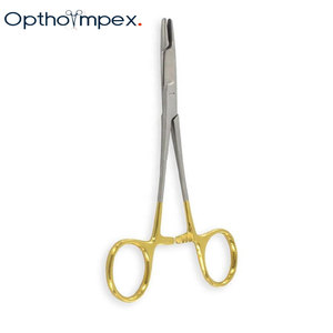 Porte-aiguilles manuels de précision en acier inoxydable, instruments chirurgicaux certifiés CE pour les procédures de suture en cliniques médicales - Product Image 5