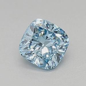 Diamant de laboratoire bleu vif fantaisie, taille coussin, 2,01 carats, certifié IGI, pierre libre pour la fabrication de bagues, pendentifs et bijoux - Product Image 6