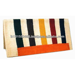 ผ้าห่มอานม้า 100% ขนสัตว์นิวซีแลนด์ ขนาด 32x64 นิ้ว ลายทาง ยี่ห้อ Casa Zia Sandwich สำหรับกีฬาขี่ม้าและการฝึกม้า - Product Image 3