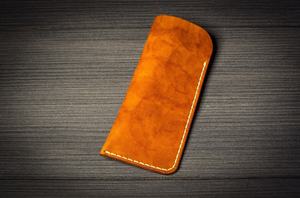 Étui à lunettes en cuir Lunettes de soleil Lunettes personnalisées avec crochet de suspension LGC-0055E - Product Image 4