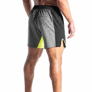 <b>Men's</b> Customizable High Gym Jogger <b>Shorts</b> Quick Dry MMA <b>Shorts</b> Sublimated Polyester Spandex Breathable Pockets <b>Short</b> <b>Men</b> - Product Image 2