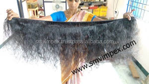 100% máquina sin procesar doble trama lujo indio Remy 12a grado Natural virgen pelo crudo piojos extensión de cabello libre - Product Image 3