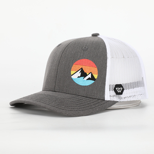 Casquette Trucker 5 Panneaux Personnalisable avec Logo, Dos en Maille Respirant, Imperméable, Réglable, Fermeture Snapback, OEM, Marque Privée, Vente en Gros, Sport - Product Image 1