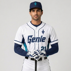 Uniforme de Béisbol Personalizado de Secado Rápido, Material de Poliéster Transpirable, Ropa de Competición - Product Image 5