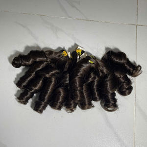 Cabello Virgen Vietnamita Rizado y Voluminoso Color Chocolate, Cabello Humano de Lujo Super Double Draw, Envío Rápido desde Fábrica - Product Image 2