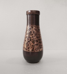 <b>Flat</b> Bottom Copper <b>Water</b> <b>Bottle</b> Modern Style Copper <b>Water</b> <b>Bottle</b> Solid Color Copper <b>Water</b> <b>Bottle</b> Custom Factory Copper <b>Bottle</b> - Product Image 2