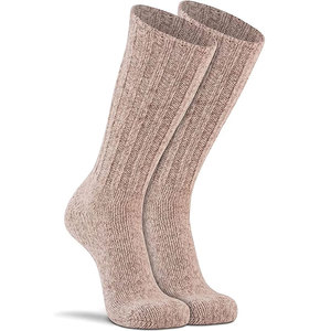 Premium Casual Crew <b>Socks</b> 100% Cotton 2 Toe Unisex Soft Comfort Breathable Fit Everyday Wear Office Travel Knitted - Product Image 1