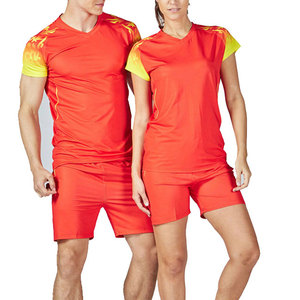 Wholesale High Quality Breathable Quick Dry Factory Made Custom Logo Volleyball Jersey Uniform Sets Latest OEM Design Polyester - Product Image 1