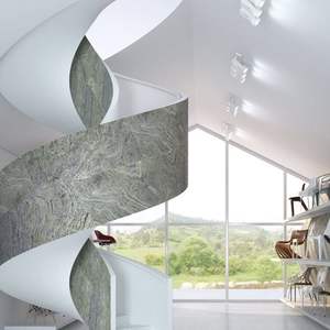 Revestimiento de piedra natural de mármol ligero para exteriores, 100% ecológico, de alta calidad, flexible, con reverso de resina. - Product Image 1