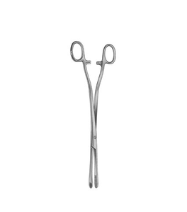 Pinzas de Collin para Tejidos, Acero Inoxidable, Instrumento Quirúrgico Manual, 24 cm - Product Image 5