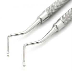 Cucharas Excavadoras Dentales Premium de Acero Inoxidable Reutilizables y Autoclavables de Doble Punta para la Eliminación de Caries y Dentina - Product Image 4