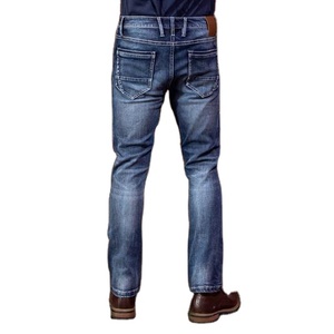 Jeans droits pour homme sur mesure, pantalons décontractés, taille personnalisée, pantalons en denim extensible pour homme - Product Image 1
