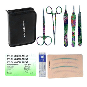 Instrumentos Quirúrgicos, Suministros Médicos, Kit Quirúrgico, Herramientas Quirúrgicas, Instrumentos Médicos, Kit de Práctica de Sutura OEM, Instrumentos Médicos - Product Image 1