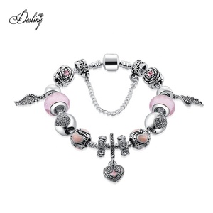 All'ingrosso dasini DIY Angel WinG Charm e <span class=keywords><strong>bracciale</strong></span> regolabile impreziosito da cristalli Swarovski <span class=keywords><strong>bracciale</strong></span> moda per donna - Product Image 3