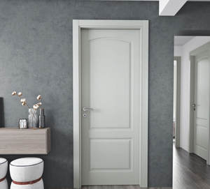 Puertas de Madera Modernas de 30*80 Pulgadas, de 2 Paneles, Núcleo Hueco, Núcleo Sólido, MDF Moldeado, Color Imprimado, Anti-Termitas, Resistentes al Moho, para Interiores - Product Image 2