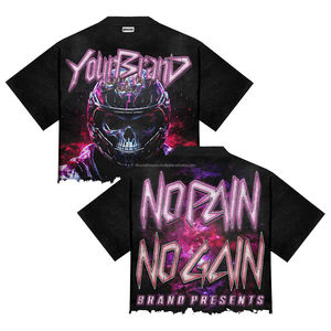 Camisetas Personalizadas de Alta Calidad con Diseño Gráfico de Diamantes de Imitación para Hombre y Mujer - Product Image 1