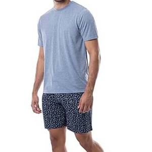 Conjunto de Pantalones Cortos Deportivos de Algodón para Hombre, Estilo Urbano, Logotipo Personalizado, Tallas Grandes, Transpirables, Ropa Deportiva Térmica de Verano, Venta al Por Mayor - Product Image 1