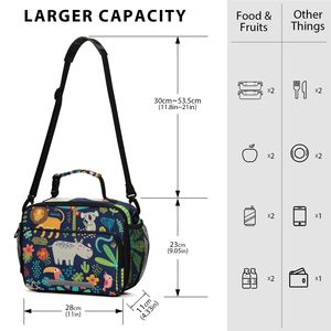 Cartoon Insulated <b>Lunch</b> Bag Portable Thermal Cooler Tote Zipper <b>Lunch</b> <b>Box</b> Bag for Kids School Picnic Travel - Product Image 4