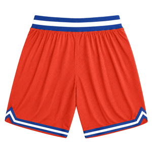 <b>Men</b> <b>Red</b> Blue Sublimated Mesh Basketball <b>Shorts</b> Polyester Athletic Sports <b>Shorts</b> Team Competition Game Wear Performance Apparel - Product Image 2