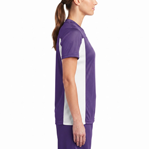 Camiseta de Fútbol Transpirable al por Mayor para Mujer, Camiseta de Entrenamiento de Fútbol para Mujer, Camiseta de Fútbol con Cuello en V Ligera para Mujer - Product Image 3
