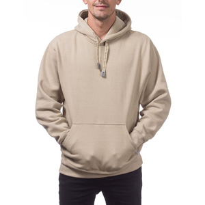 Unisex Casual Winter Pullover Heavyweight <b>Thick</b> <b>Fleece</b> Front Hoodie Polyester/Cotton Breathable Custom Logo Streetwear Men Women - Product Image 4