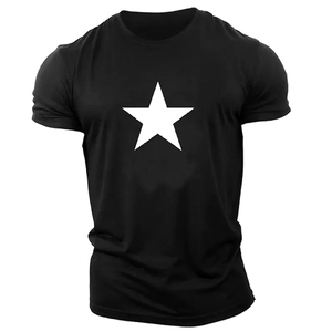 Camiseta de Cuello Redondo para Hombre, Nueva Colección 2026, Tejida, Formal, con Estampado Moderno, Cómoda, Transpirable, de Corte Holgado, para Deportes y Ocio al Aire Libre - Product Image 3