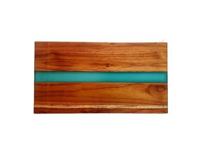 Tabla de cortar moderna de cocina blanca, madera y resina, última tabla de servir queso multifuncional de gran oferta - Product Image 6