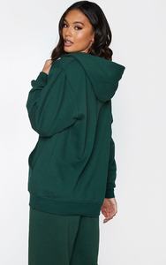 Sudadera con Capucha Personalizada con Logotipo Bordado en la Parte Delantera para Mujer, Otoño/Invierno, 100% Algodón Felpa, Sudadera Extra Grande Personalizable - Product Image 2
