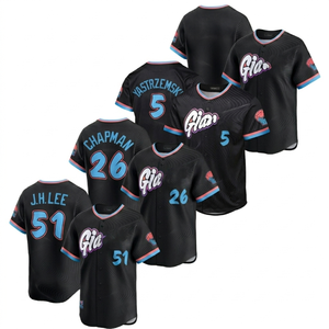 Camisetas de Béisbol de Talla Grande, Uniformes Personalizados con Logos Bordados, Transpirables, 100% Algodón, Uniformes Cortos para Equipos, Impresión Completa - Product Image 2