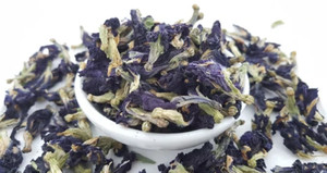 Poudre de fleur de pois papillon mélangée à des fleurs de pois papillon séchées, ingrédient pour boisson d'Asie du Sud-Est, approvisionnement en vrac, Vietnam - Product Image 6