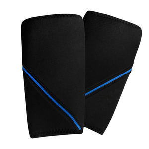 Heavy Duty Neoprene <b>Knee</b> Sleeves Pair for Powerlifting Gym <b>Exercise</b> Muscle Recovery and Joint Protection Support - Product Image 3