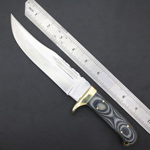 Cuchillos de caza diseñados con punta fina y mango duradero, ideales para cortes precisos en campamentos. - Product Image 3