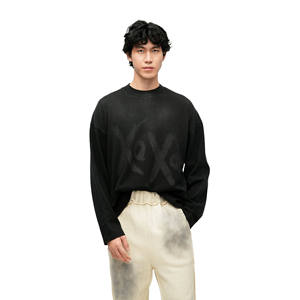 เสื้อยืดคอกลมแขนยาวผู้ชายลายพิมพ์ดิจิทัลแบบกำหนดเอง ลายไทได  ผ้าเนื้อแน่น  ใส่สบาย เป็นมิตรกับสิ่งแวดล้อม ระบายอากาศได้ดี ไม่หดตัว ผลิตจากผ้าฝ้าย 100% - Product Image 3