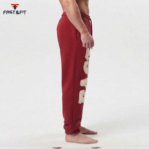 Custom Logo Digital Printing <b>Baggie</b> Loose Fit Casual Streetwear Canvas Winter Straight Bottom <b>Men's</b> <b>Trouser</b> Wholesale - Product Image 3