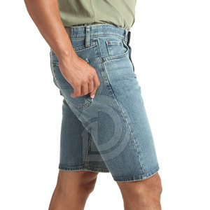 Shorts en jean pour hommes, légers, en coton, respirants, coupe ample, best-seller, soldes. - Product Image 2