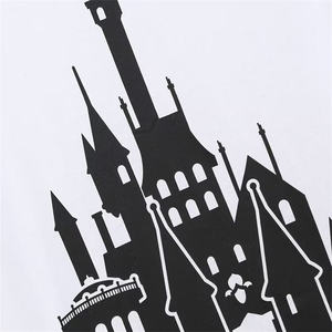 Camisetas Extra Grandes de Corte Cuadrado para Mujer, Personalizadas OEM, de Algodón Suave Tejido, para Uso Diario, con Estampado Informal, Etiquetas de Moda, Marca Privada - Product Image 6